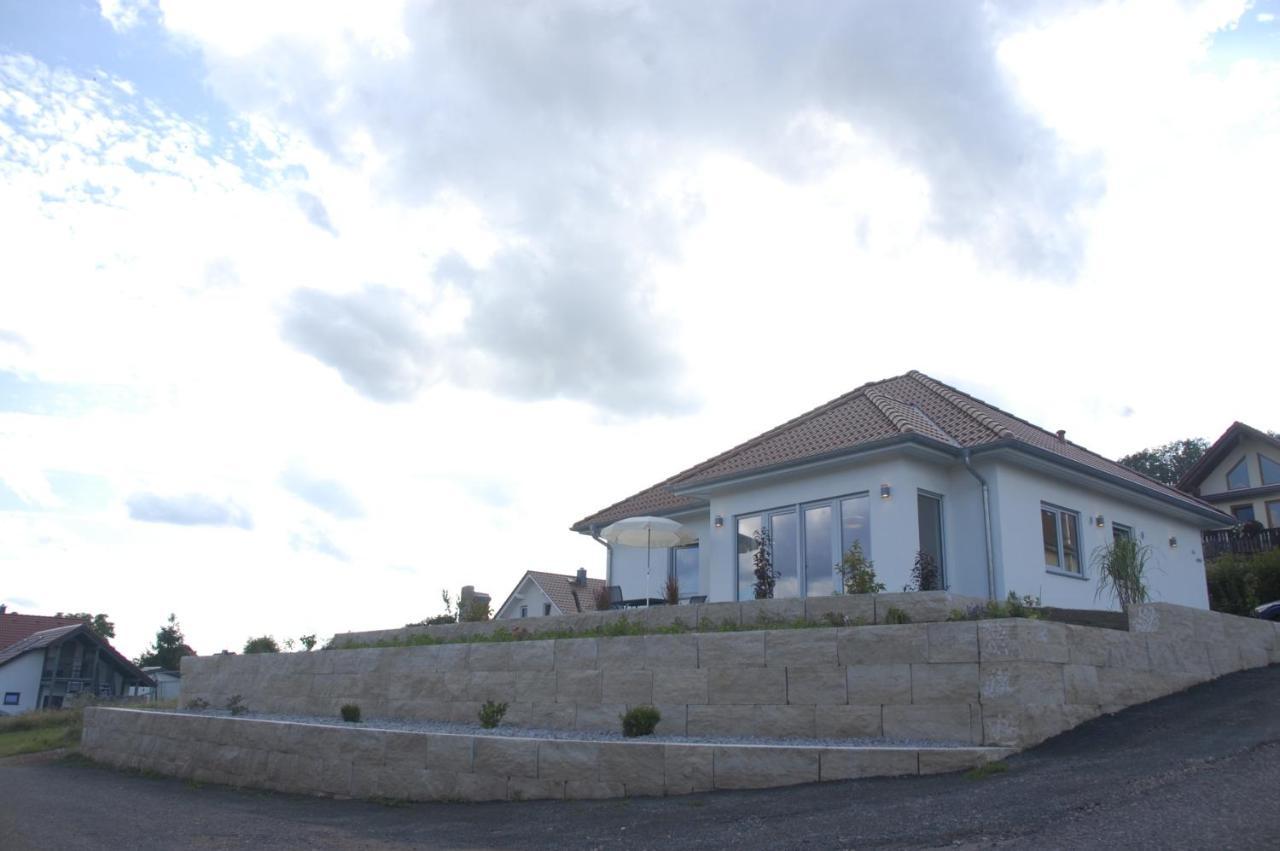 Ferienhaus Blick Zum Rennsteig Etterwinden Esterno foto