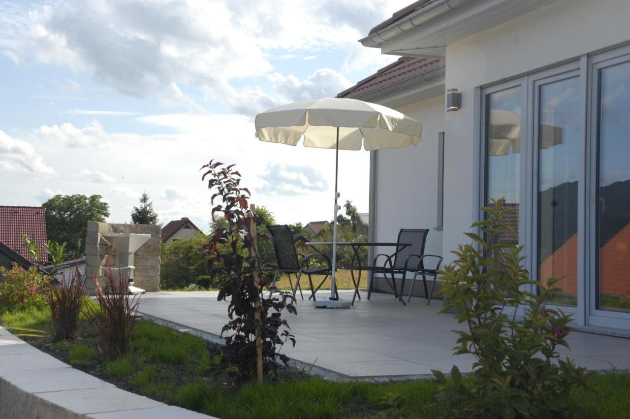 Ferienhaus Blick Zum Rennsteig Etterwinden Esterno foto
