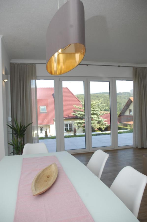 Ferienhaus Blick Zum Rennsteig Etterwinden Esterno foto